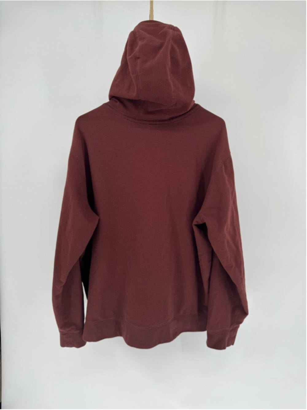 Eddie Bauer Everyday Fleece lined Red XLarge Pullover Hoodie item #2861 - Picture 2 of 10